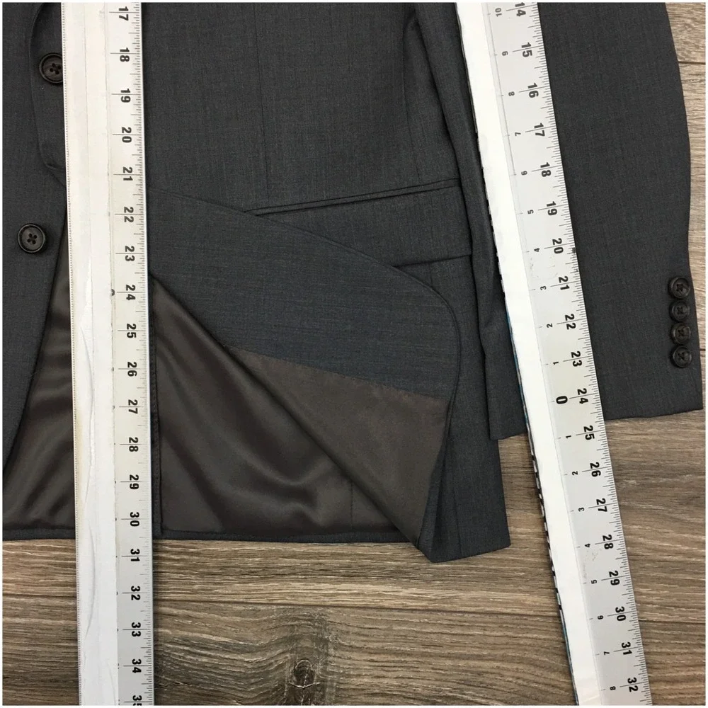 RALPH‎ LAUREN Mens Wool Blazer Sport Coat Casual Jacket Size 40R Classic Suit